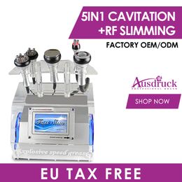 New arrival Ultrasound SLIMMING 40K Cavitation machine BIPOLAR TRIPOLAR MULTIPOLAR RF weight loss beauty device
