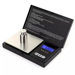 LCD Electronic Digital Pocket Scale 500g/0.1g Pocket Scales Jewelry Diamond Scale Portable Multifunctional Weighing Scales HHB1803