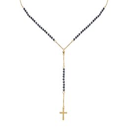 Moda artesanal Católica Y Shape Colar de pingente cruzado para mulheres de aço inoxidável Rosário Minchas cruzadas Charme Jóias religiosas