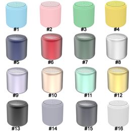 Mini TWS Speakers Inpods Littlefun Bluetooth USB Charging Subwoofer Portable Extra Bass Stero Waterproof Macaron Plating Cute 16 Colours