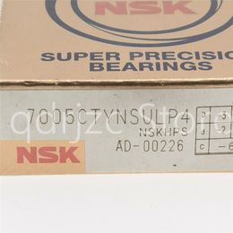 NSK Precision angular contact ball bearing 7005CTYNSULP4 7005C SULP4 = 7005CG/GLP4 = B7005-C-T-P4S-UL = 7005CY P4 25mm X 47mm X 12mm