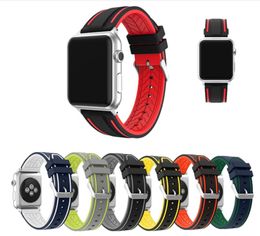 Sports Silicone Watch Band Strap For Apple Watch iWatch Series 5 4 3 2 1 42/44/38/40mm