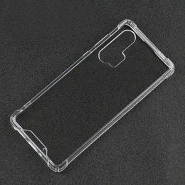 Fit Shockproof Clear Transparent PC Back TPU Bumper Scratch Protection Case Cover for Moto one fusion Plus Moto edge Plus