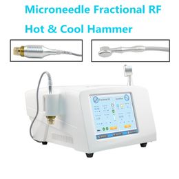 2 in 1 cryo face lift microneedle fractional rf face rejuvenation micro needle rf facial machine