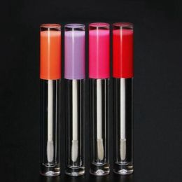 5ML Lipgloss Packaging Pink Round Clear Lip Gloss Tubes Lip Gloss Bottles Empty Lipgloss Tube Lipgloss Bottles Containers