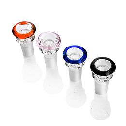 Glass Beaker Bong Bowl Dab Rig Pyrex Oil Burner Pipe - 14mm or 18mm Glass Slide Bowl Hookahs Shisha Smoking Accessories