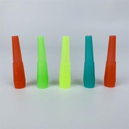 Einweg-Rauchhalter tragbare Hukahn-Tipp-Kunststoff-Hülsen Shishas Muticolor Raucherrohrdüse Multicolour Neues Muster 3 5HY F2