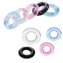 Silicone Penis Rings Crystal Ejaculation Delay Cockring Cheap Cock Erection Ring Stretcher Erotic Adult Sex Toys for Men Male FEU008