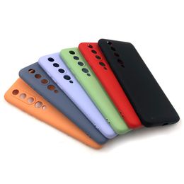 Imitated Liquid Silicone TPU Case Slim Full Cover for Xiaomi 10 5G 10 PRO REDMI K30 PRO NOTE 9 PRO MAX 1000PCS/LOT SIMPLE OPP CRexpress