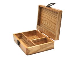 Large wood storage box camphor wood cigarette set storage box hand cigarette tool box