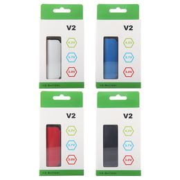 510 Battery Variable Voltage 3.0-4.2V Box Mod Preheat Battery 450mAh Magnetic For Thick Oil Vape Carts Electronic Cigarette