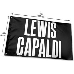 Lewis Capaldi Flags 3x5ft Digital Printing Polyester Outdoor Indoor Use Club printing Banner and Flags Wholesale