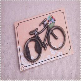 100PCS/LOT Vintage Metal Bicycle Bike Shaped Wine Beer Bottle Opener For Cycling Lover Wedding Favor Party Gift Present
