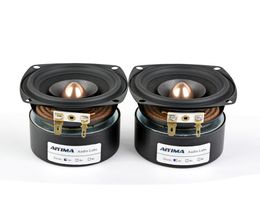 FreeShipping 2Pcs 3 Inch Audio Speaker 4Ohm 8Ohm 15W Full Range Speaker HIFI Treble Mediant Bass Loudspeaker DIY