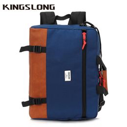 Kingslong Multi-function Men Briefcases 15.6 Inch Laptop Handbag Men's Business Crossbody Messenger Shoulder Laptop backpack 200918