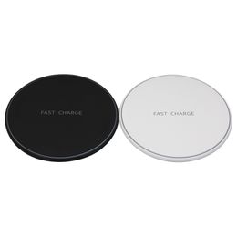 10W Qi Wireless Fast Charger Ultra-thin Charge Pad Charging for Xiaomi Samsung S8 S9 Note 9 Mobile Phone Adapter