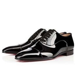 Оптовые модные туфли с красной подошвой Greggo Orlato Flat Натуральная кожа Оксфорд Мужские прогулочные туфли на плоской подошве Свадебная вечеринка Мокасины Мужская обувь