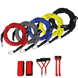 1Set Multifunction Fitness Resistance Bands Multifunctional Stretch Exercise Elastic Bands Set Fitness Equipment