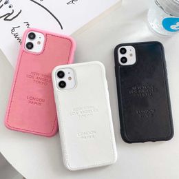 Fashion IPhone Case 11Pro Max/11/ 11P/XS MAX 7P/8P 7/8 XR X/XS Casual Printed High Quality Leather Designers Phone Case 3 Style Available