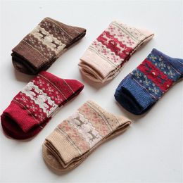 Christmas Stocking Christmas Tree Snowflake Elk Stockings Christmas Candy Gift Bag Xmas Socks 2020 New Year 2021 Sock DHL Free Shipping