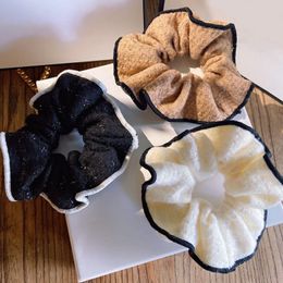 Chegada Nova mulheres da menina Scrunchies bonito 3 cores laços de cabelo para Acessórios de cabelo Moda partido do presente de alta qualidade de Preços por Atacado