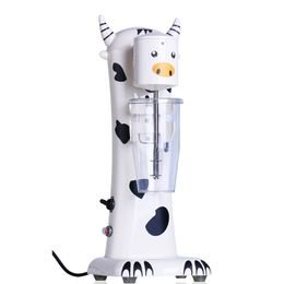 Electric Milk Shake Machine Commercial Milkshake Machine Electric Stainless Steel Mixing Milk Froth Machine 185W Milk Tea Blender