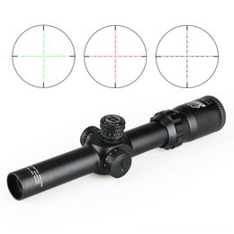 Canis Latrans Tactical Scope 2.5-10X26 Scope With Red/Green Illuminated For Outdoor Use Black Color CL1-0253