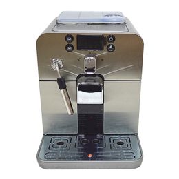 1pc 220V Business/home automatic Italian coffee machine 1.2L coffee machine intelligent stainless steel Italian coffee machine