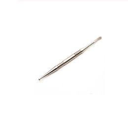 Wax Dabber Tool Gr2 Titanium Nail Dabber Wax Atomizer Tool 110mm or 125mm length for Glass bongs Glass Pipe Wax Dry Herbal