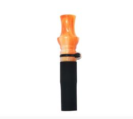 New resin cigarette holder with hanging rope camouflage color portable pipe pipe pipe general easy to clean