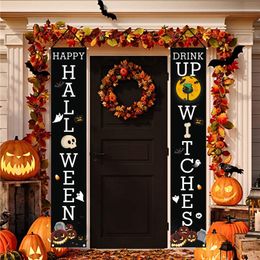 32 styles of Halloween couplets Halloween decorations banners happy Halloween costume door couplets 32*180cm T3I51160