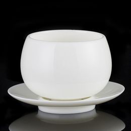 White Porcelain Tea Cup With Saucer Vintage Petal Coffee Cups Ceramic Cups For Tea Classical Cup With Dish