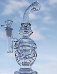 glass bong recycler dab rigs oil rig glass water pipe fab egg heady glass bubbler with 14.4mm bowl