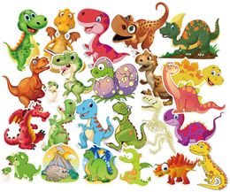 50Pcs Cartoon Kids Dinosaur Baby Animal Stickers Pack Non-random Bike Luggage Sticker Laptop Skateboard Motor Water Bottle Decal