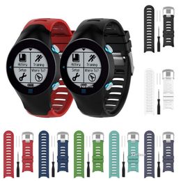 Silicone Replacement Wrist Strap Watch Band For Garmin Forerunner 610 Smart Watch with Tools Silicone Bracelet wholesale Factory