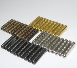 Metal Aglet 4*23mm Shoelaces Tips Bulk Packaging
