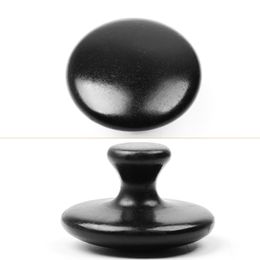 1 Pcs Mushroom Shape Massage Stone Lava Basalt Hot Stone for Spa Massage Therapy P9