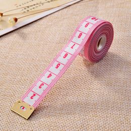 long ruler UK - 1pcs Body Measuring Ruler Sewing Cloth Tailor Tape Measure Soft 200cm Long