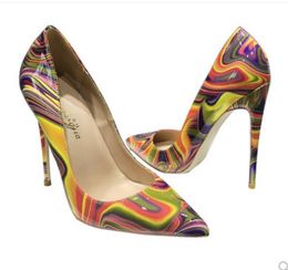 Hot Sale-2021 New Summer Sexy Women Nightclub High Heels shoes 8 10 12cm Fashion Stripper Shoes Party Pumps Shoes Women Platform Sandal