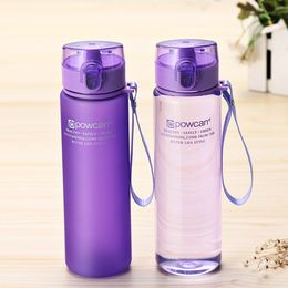 Wholesale 5 Style Eco Children School Kids Water Bottle Outdoor Running Joging Sport Water Bottle Fashional Frosted Water Bottle With Handle