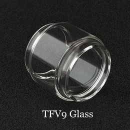 Fat Extend Expansion Convex Pyrex Bubble Replacement Bulb Glass Tube for TFV9 6.5ml Tank DHL