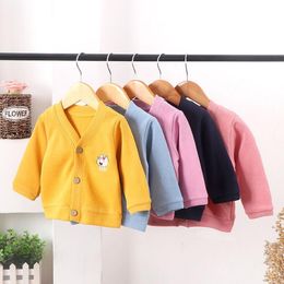 Kids Knitwear Autumn Coat Boys Girls Cardigan Coat Baby Spring Autumn Coat Sweater 0-4Y Toddler Girl Fall Clothes Xmas gifts