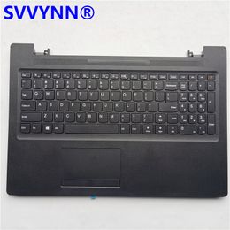 cases for lenovo UK - Laptop Replacement Keyboards For Lenovo Ideapad L80TJ 110-15ACL Palmrest Upper Case Keyboard Bezel Cover Withk Touchpad 5CB0L46295