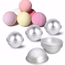 3D Aluminium Alloy Cake Mold Bath Bomb Baking Moulds Roast Ball Mold Own Crafting Handmade