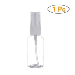 Spray Bottle Cosmetic Dispenser Travel Kit Plastic Transparent Beauty Containers Set Hand Antiseptic Mini 30 ML Mist Spray Perfume HHA1243