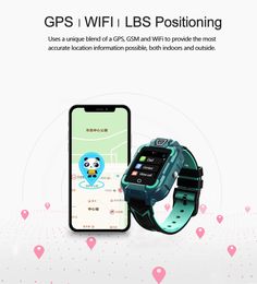 Nuovo prodotto Guarda il bambino con IP67 impermeabile 4G Videochiamata Posizionamento GPS Posizionamento per bambini Mobile Watch Telefoni Bambini Bambini Smart Watch