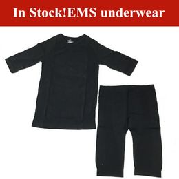 in stock!black miha jogging pants shorts leg muscle stimulation devices for ems machine