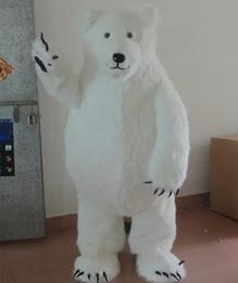 2018 High quality Chinese Giant Panda Mascot Costume Polar Bear mascot costume cute cartoon character mascotte costum Outfits Adult Size