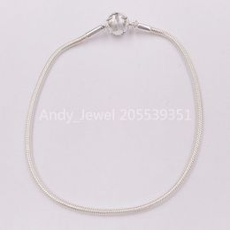 Andy Jewel 925 Sterling Silver Beads Pandora Me Snake Chain Bracelet Charms Fits European Pandora Style Jewellery Bracelets & Necklace 598408C0