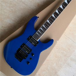 Customized wholesale and professional 6-string double rock tremolo electric guitar. You can customize the color you like, free shipping